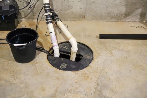 Basement Drainage Installation in Sun Prairie